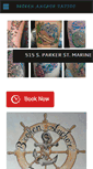 Mobile Screenshot of brokenanchortattoo.com